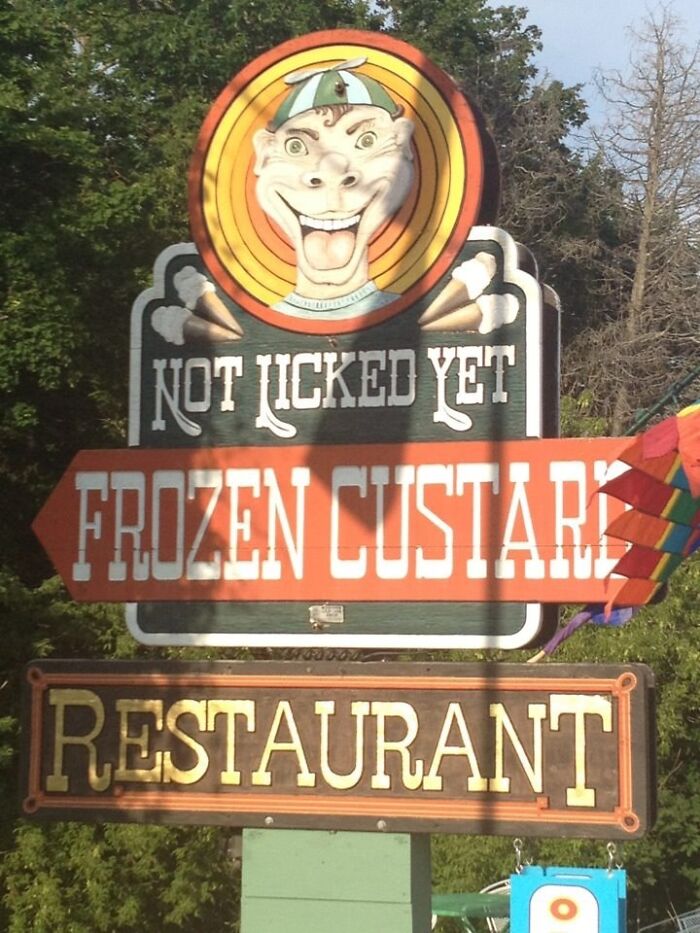 Something's Telling Me Not To Eat Here