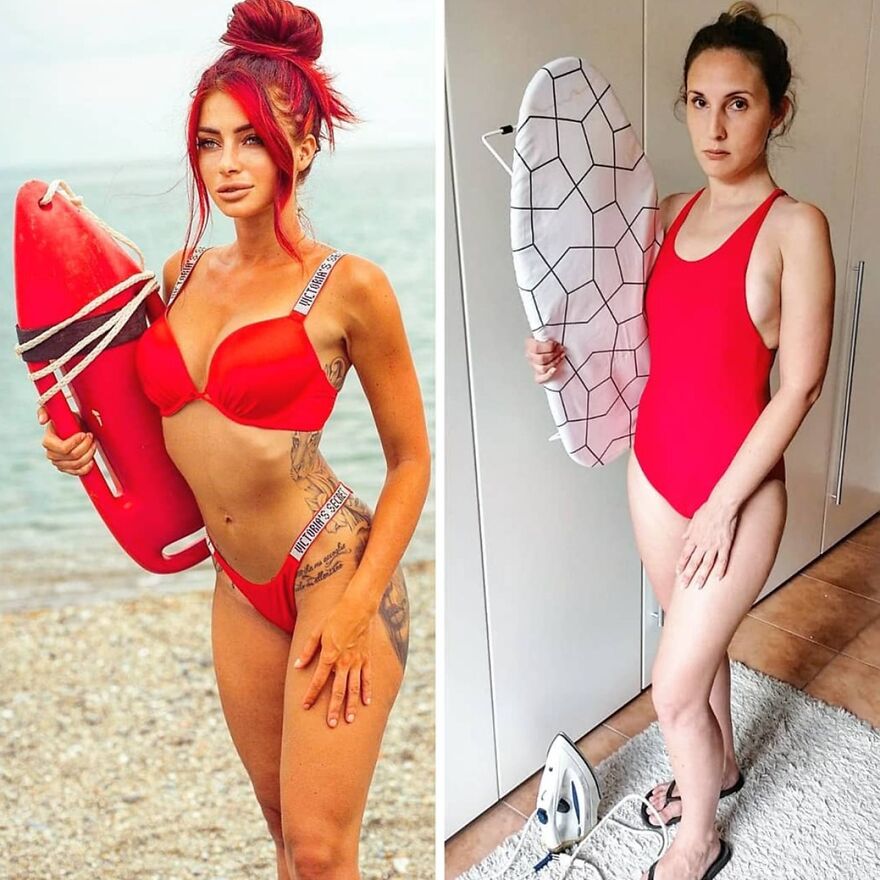 This Couple Is Entertaining The Internet By Imitating Photos Of Celebrities And Models