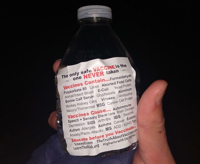 These Were Being Handed Out For Trick-Or-Treat