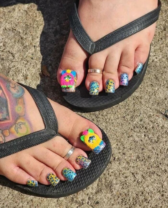 Furby Nails