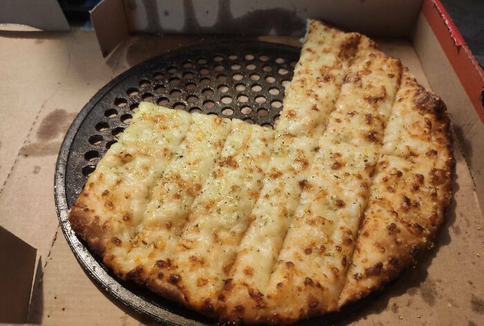 Found This Steel Plate In My Papa John's Pizza Takeout