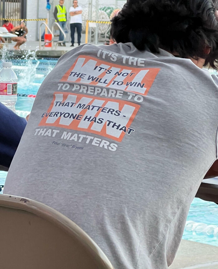 We Have To Decode What The Shirt Says