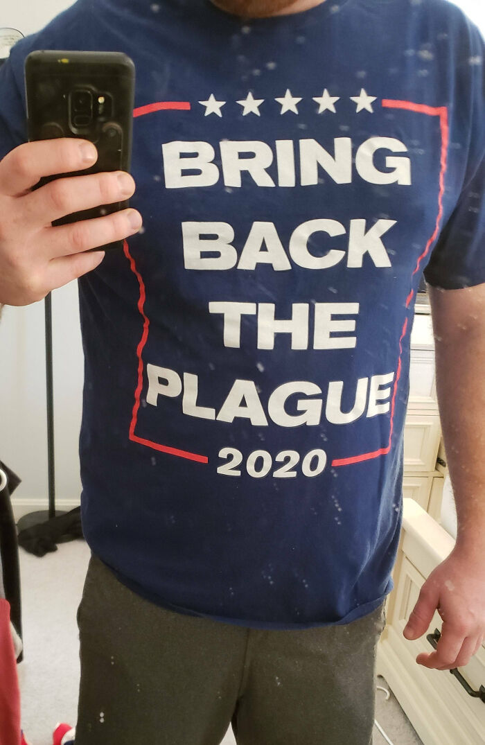 Can't Really Wear My Favorite Death Metal Shirt In Good Faith Anymore