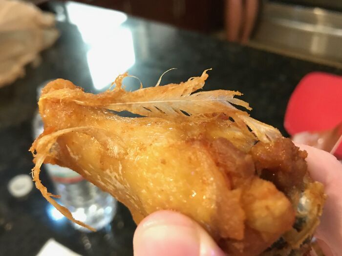 Found This In My Box Of Wings From Publix