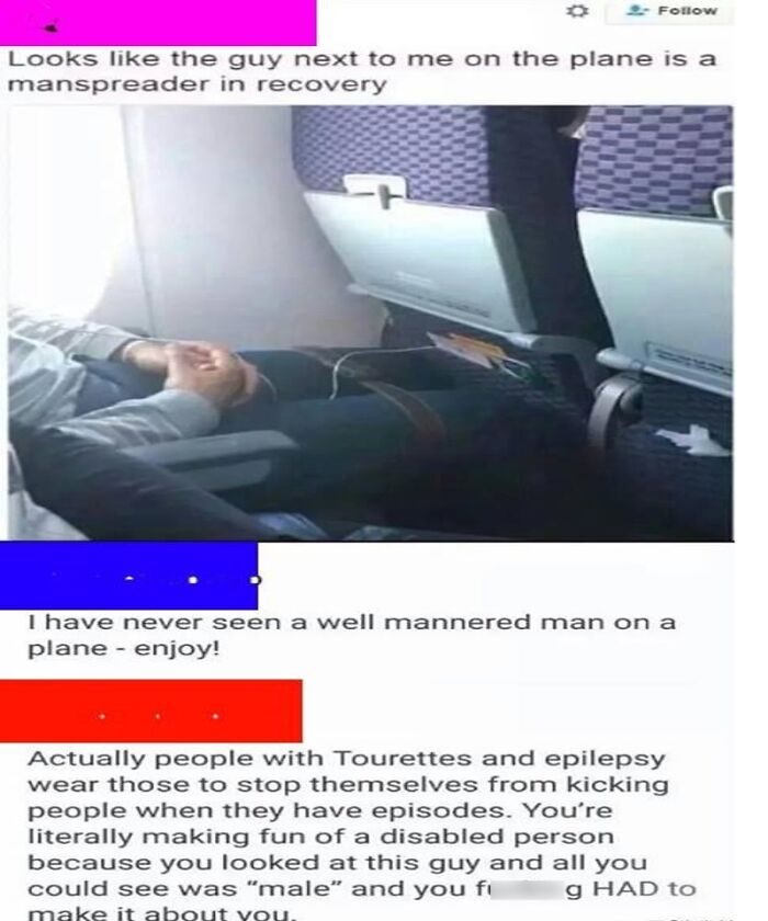 To Make Fun Of Manspreading