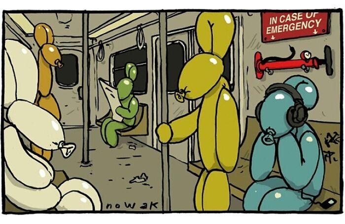 Here Are 50 Silly New Single-Panel Illustrations By Joseph Nowak