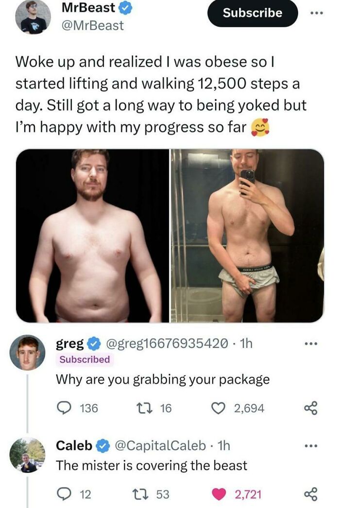 The Mister Is Covering The Beast