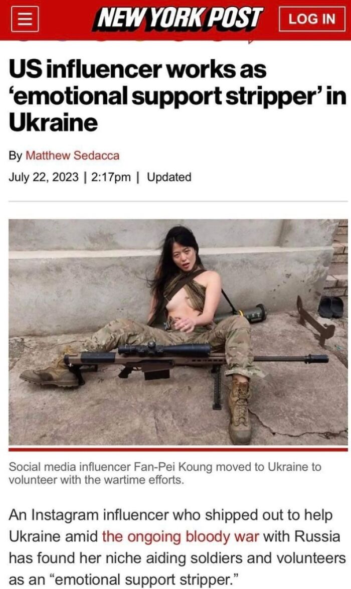 Emotional Support Stripper