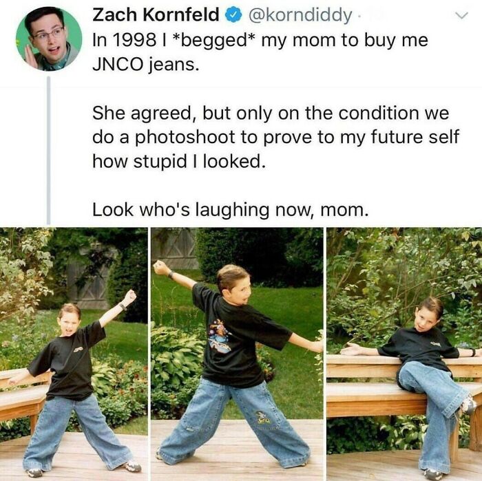 To Prove How Unfashionable These Jeans Were