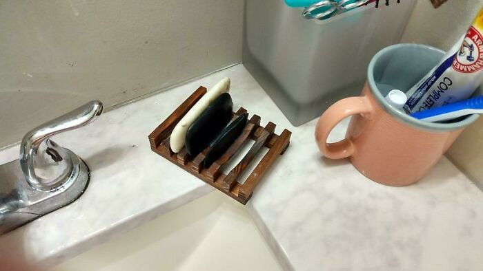 My Wife Uses The Soap Holder The Other Way