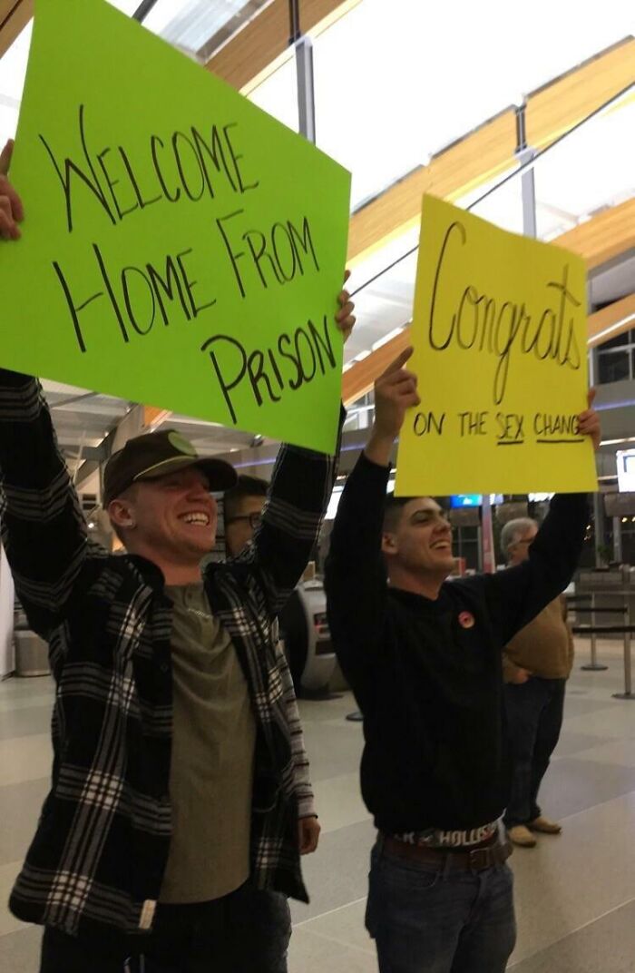 When You Pick Your Friend Up From The Airport