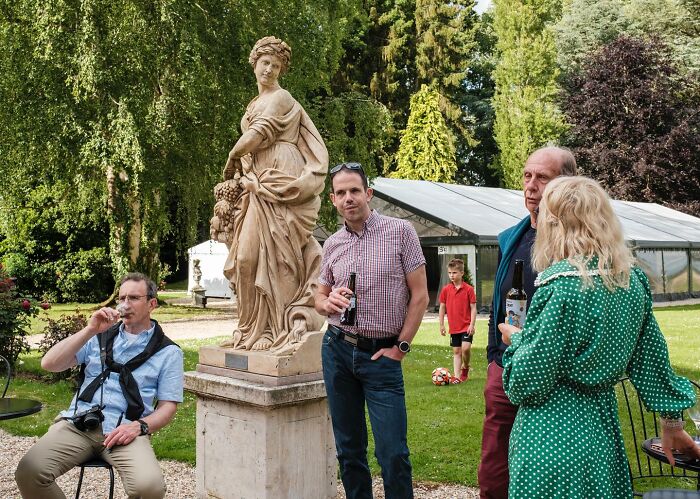 A Photograph Of A Wedding Celebration