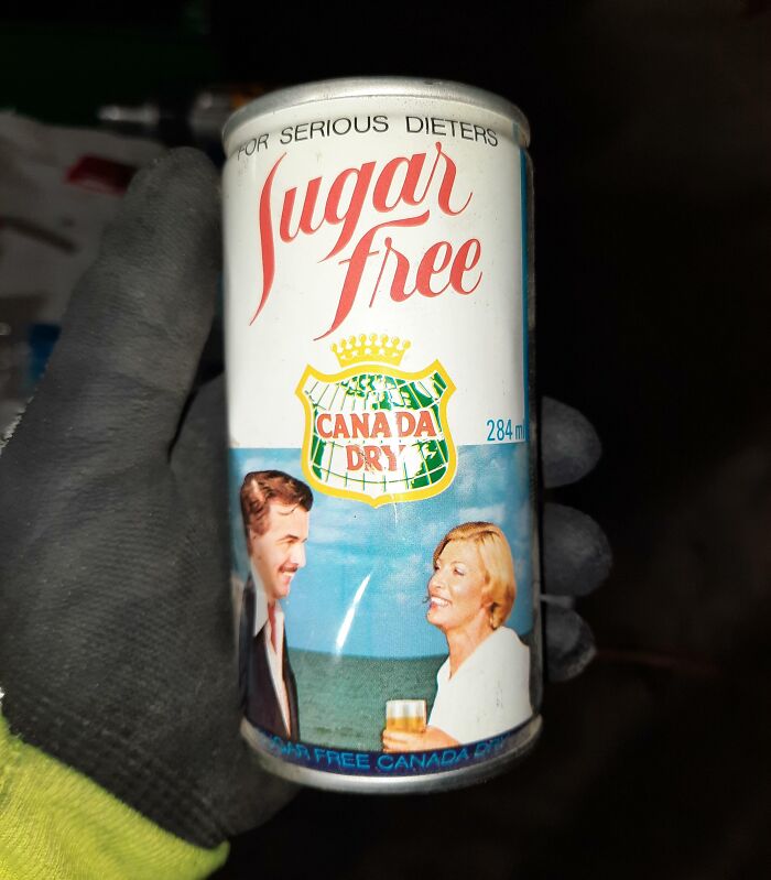 A Friend Of Mine Is Working On Taking Out An Old Refrigeration Unit And Found This Very Old Pop Can