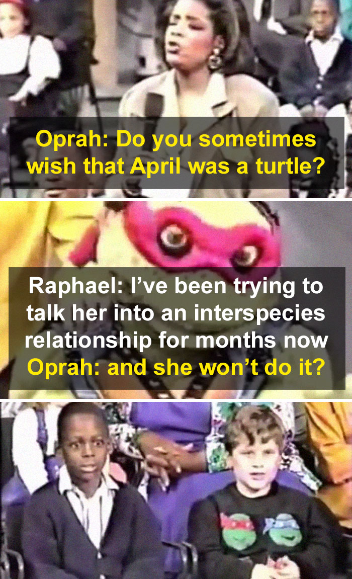 When The Teenage Mutant Ninja Turtles Appeared On Her Show In 1990