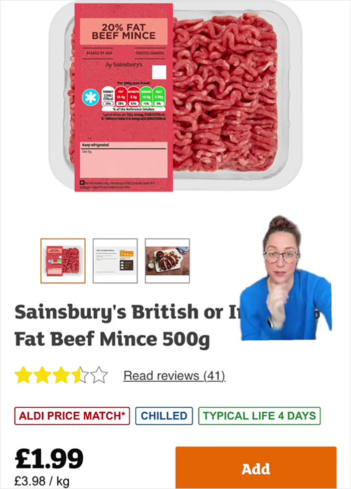 Woman Breaks Down Price Difference Of Food Between UK And US, Goes Viral