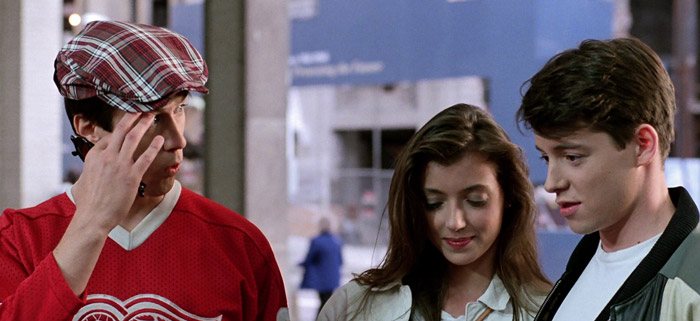 Scene from Ferris Buellers Day Off movie