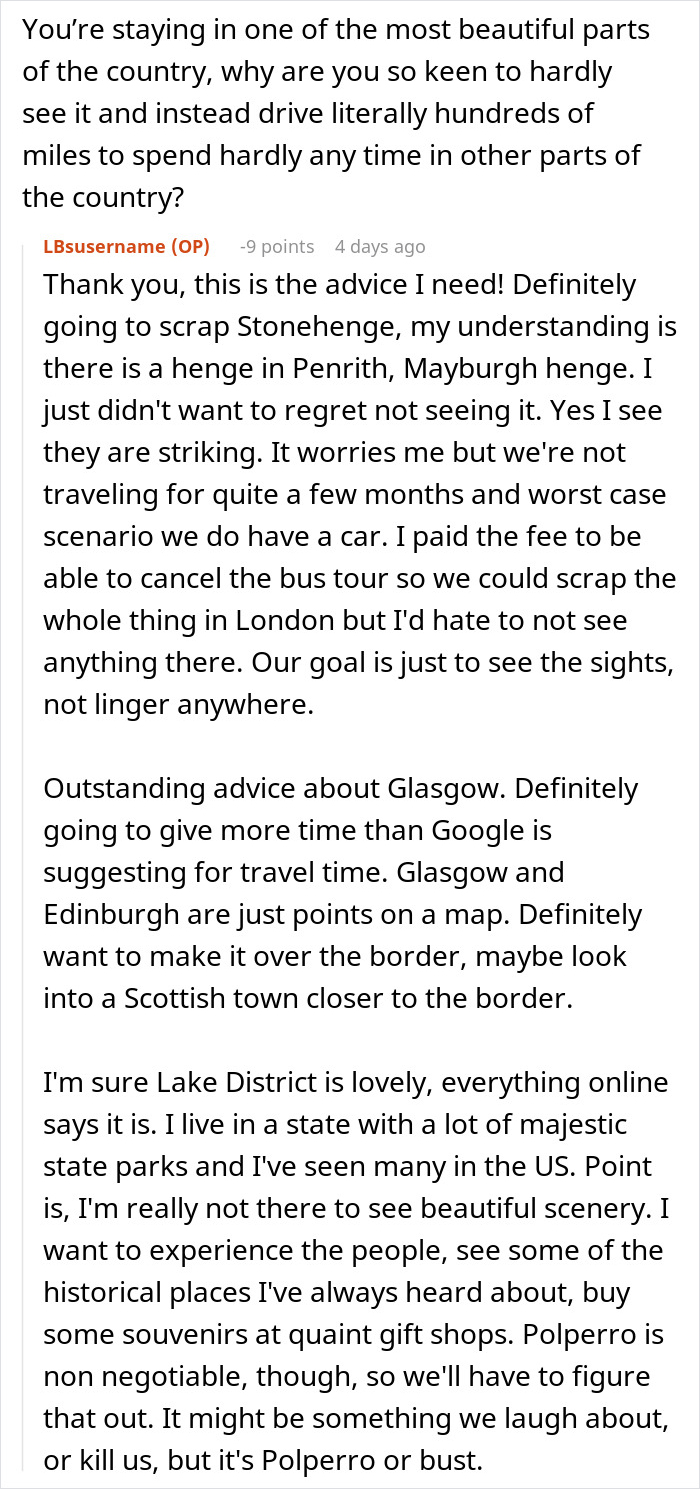 "Absolutely Bonkers": People Are Laughing At This American Family's Itinerary For Their UK Trip "Absolutely Bonkers": People Are Laughing At This American Family's Itinerary For Their UK Trip