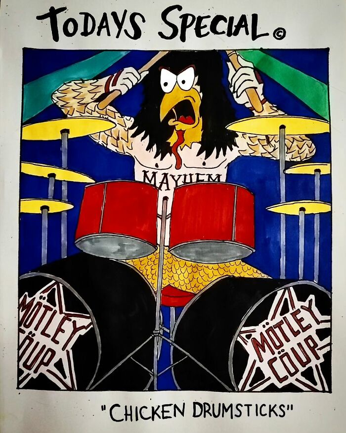 A Comic About Chicken Drumsticks