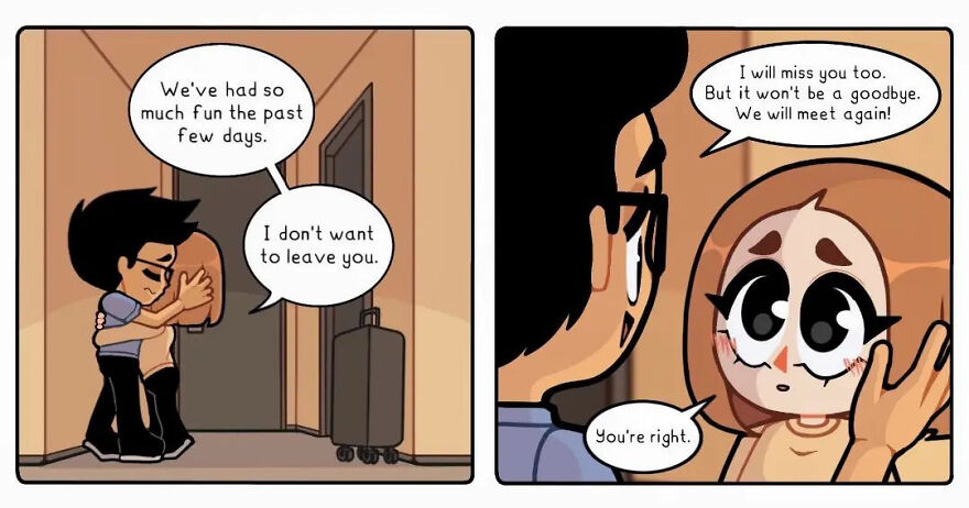 Artist Captures Feelings Of Being In A Long-Distance Relationship