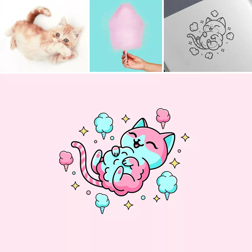 Artist Creates Adorable And Sweet Illustrations Inspired By Random Things (42 New Pics)