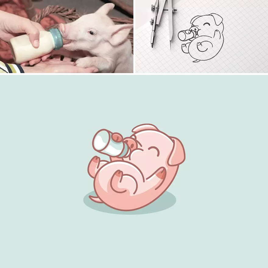 Artist Creates Adorable And Sweet Illustrations Inspired By Random Things (42 New Pics)