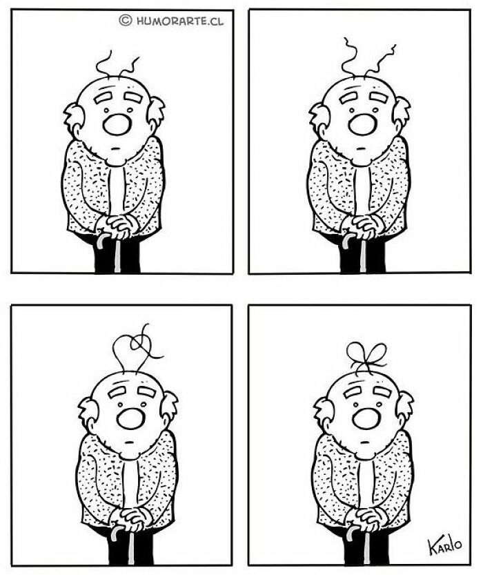 Artist Shows The Adventures Of Elderly People In A Very Cute Way