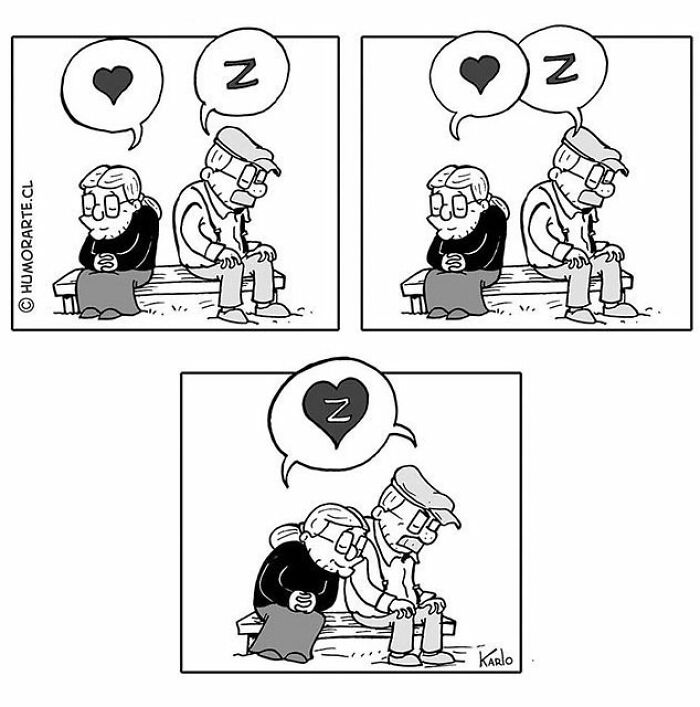 Artist Shows The Adventures Of Elderly People In A Very Cute Way