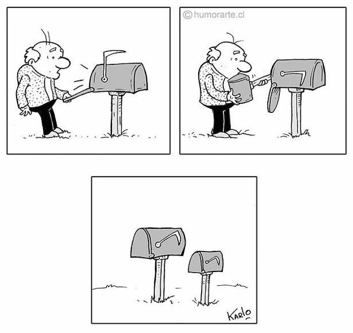 Artist Shows The Adventures Of Elderly People In A Very Cute Way