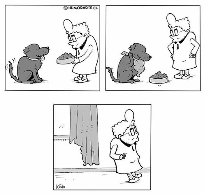 Artist Shows The Adventures Of Elderly People In A Very Cute Way