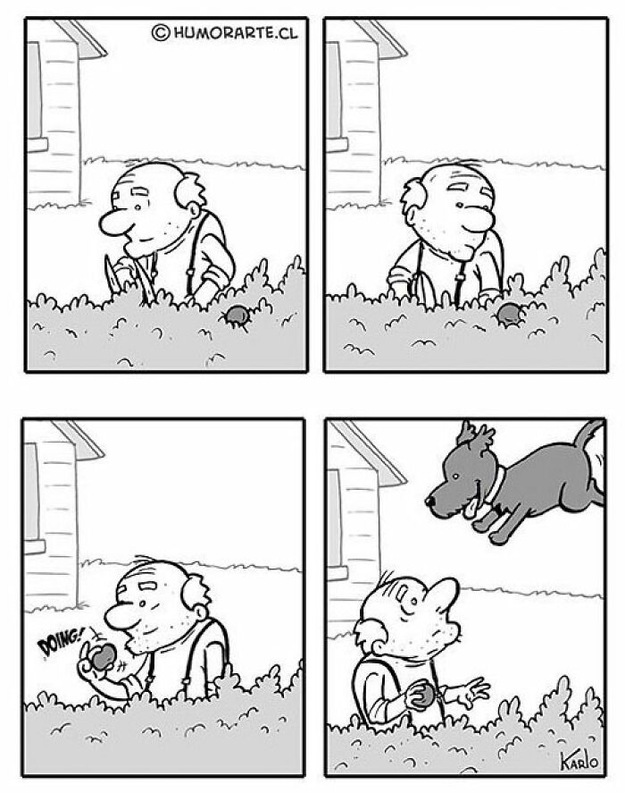 Artist Shows The Adventures Of Elderly People In A Very Cute Way