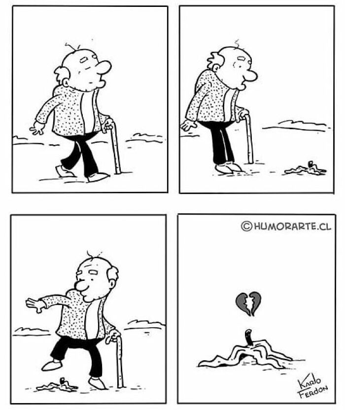 Artist Shows The Adventures Of Elderly People In A Very Cute Way