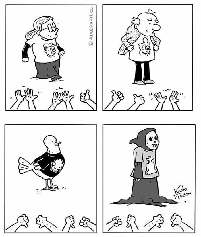 Artist Shows The Adventures Of Elderly People In A Very Cute Way