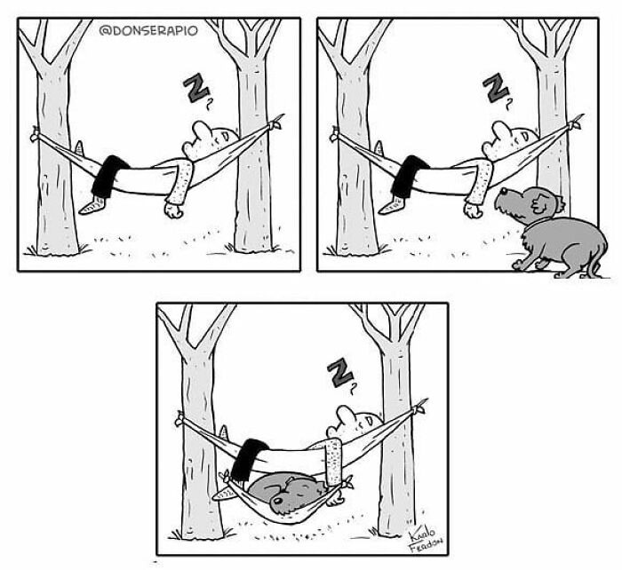 Artist Shows The Adventures Of Elderly People In A Very Cute Way