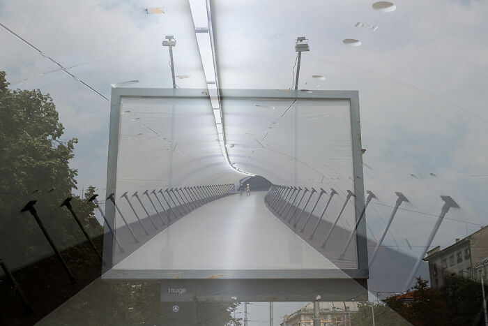 Double Exposure Photograph Showcasing Bulgaria's Beauty