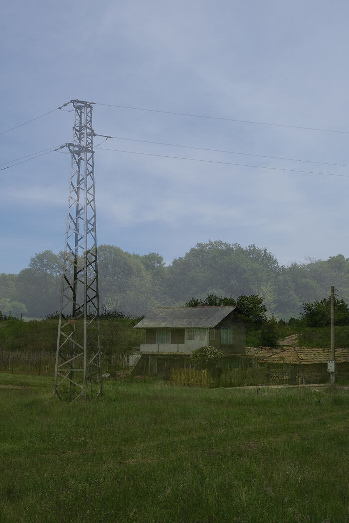 Double Exposure Photograph Showcasing Bulgaria's Beauty