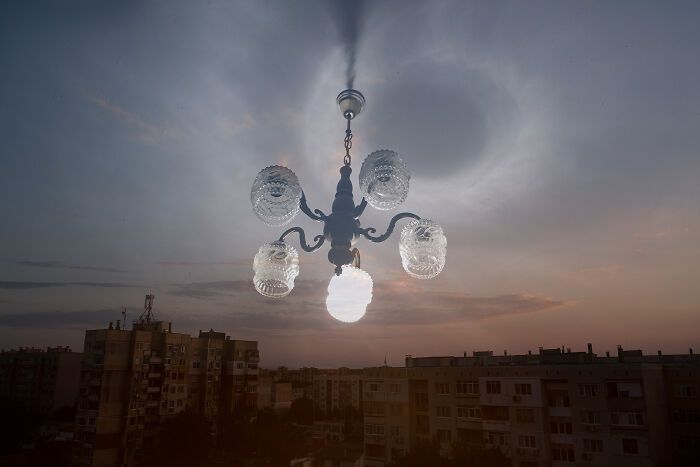 Double Exposure Photograph Showcasing Bulgaria's Beauty