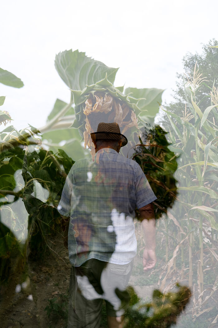 Double Exposure Photograph Showcasing Bulgaria's Beauty