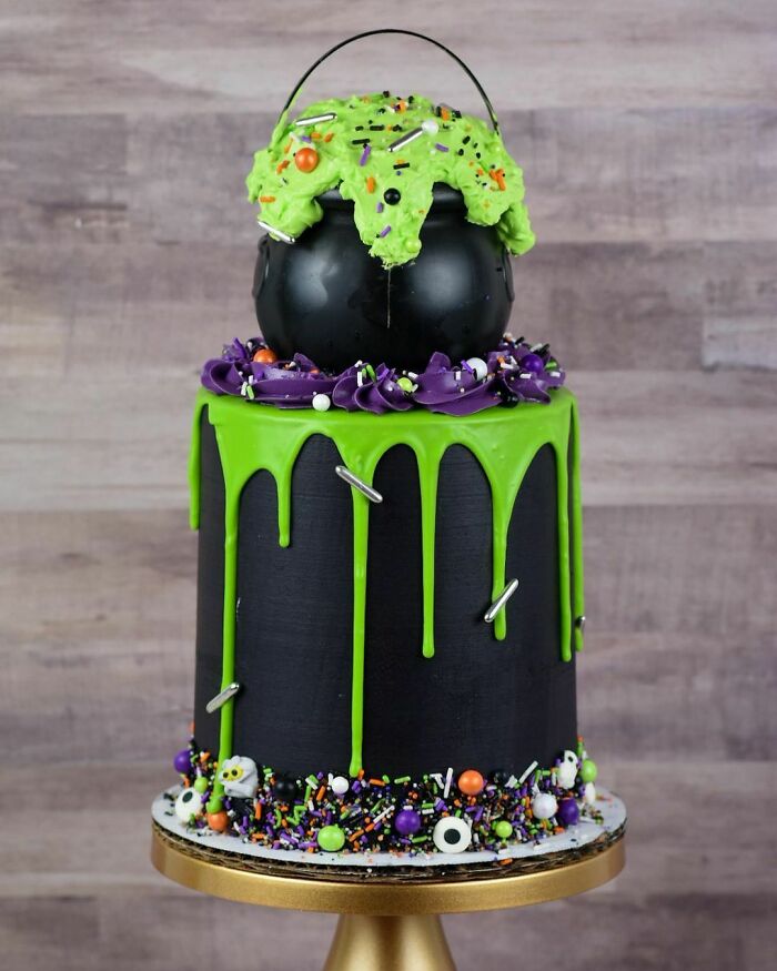 I Had To Sneak In One Last Halloween Cake 