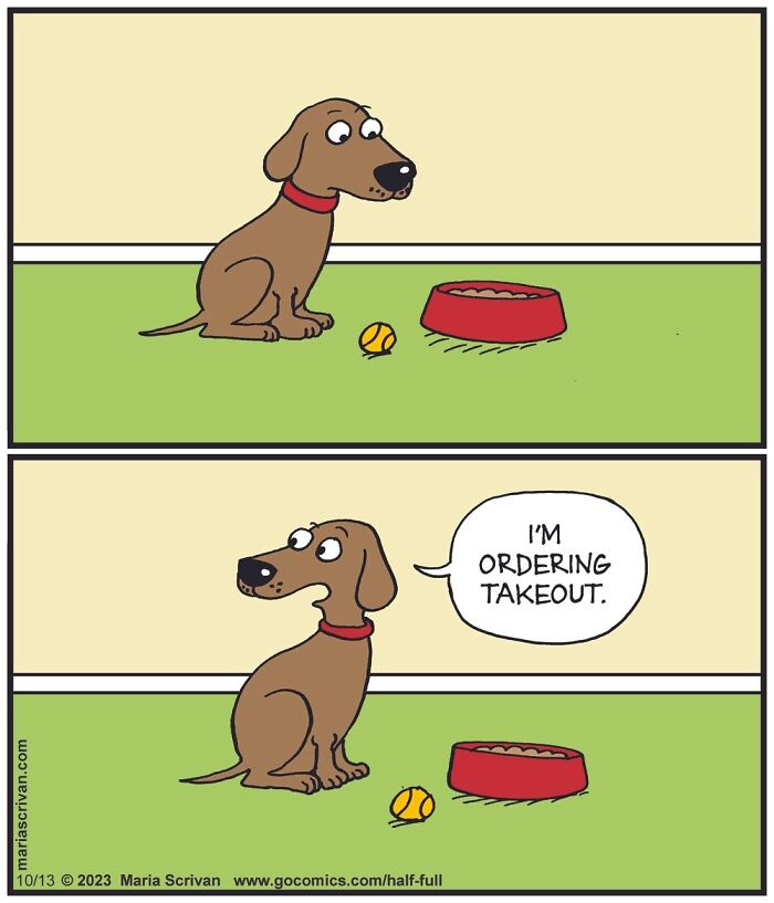 Cartoonist Maria Scrivan Giggles Her Audience Only Through Single-Panel (44 New Pics)