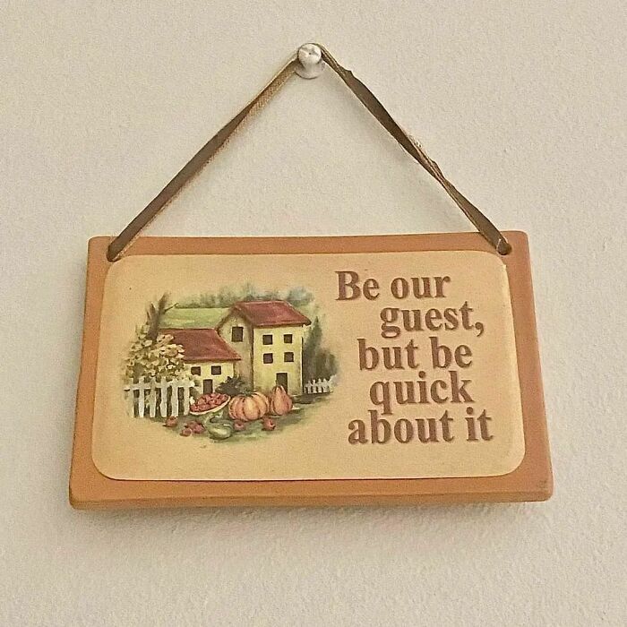 My Favourite Thrift Ever! $2.00 Found This One A While Back, This Week I Finally Got Around To Hanging It Up