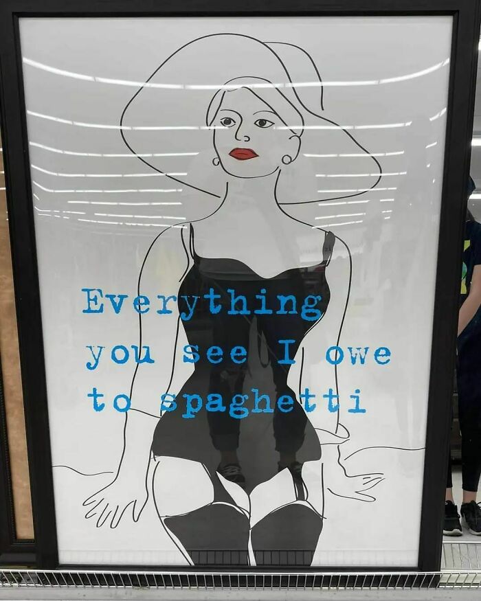 I Think We Can All Agree That Spaghetti Is An Important Aspect Of Life 🍝😂 Found And Left At Goodwill In Meridian, Id