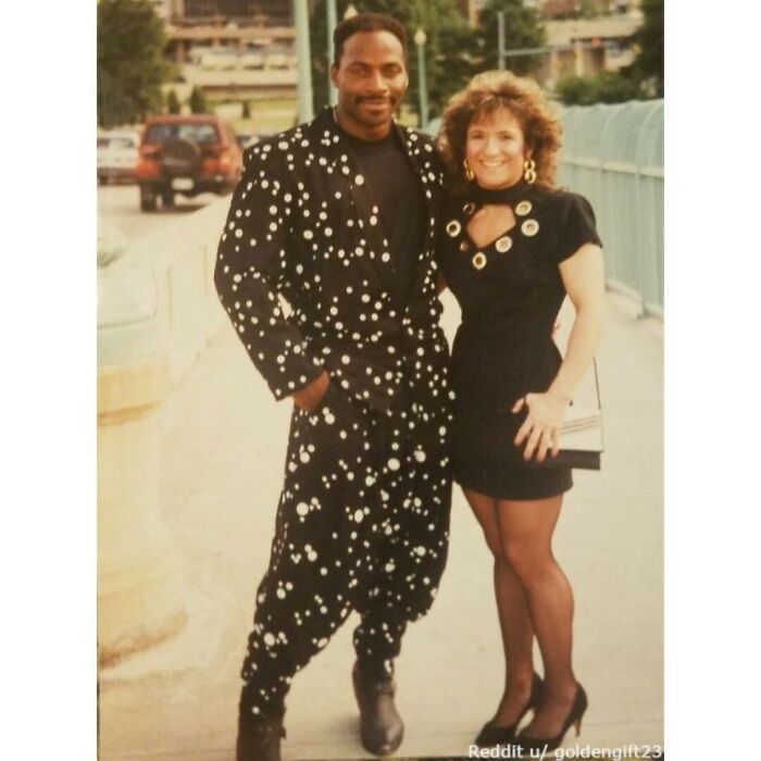 My Mom And Dad In Dc In The Late 80s