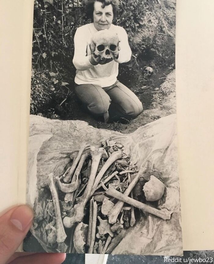 So My Aunt Casually Tells Me That She Once Found A Ton Of Skeletons In Her Garden