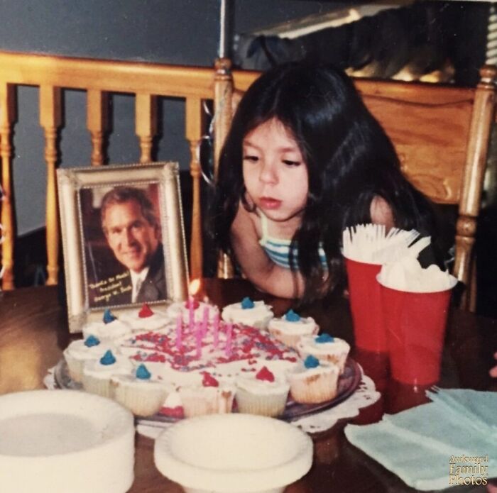 When I Was Six I Had A George W. Bush-Themed Birthday. Disturbing? Amusing? Maybe Both