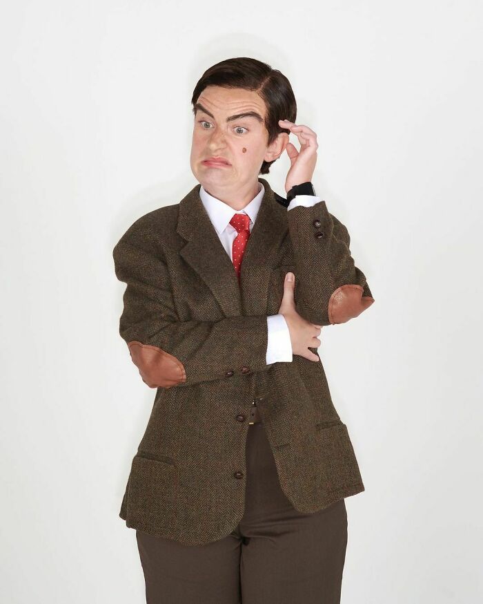 Amelia Dimoldenberg As Mr. Bean