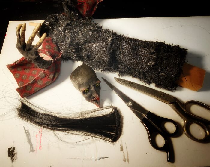 How I Turned A Fake Pumpkin Into A Whimsical Halloween Character (19 Pics)