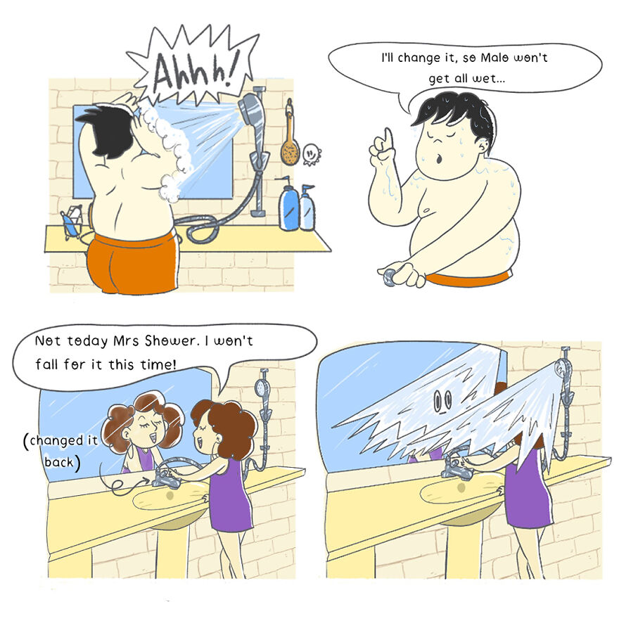 I Create Comics Depicting My Life After Moving To South Korea