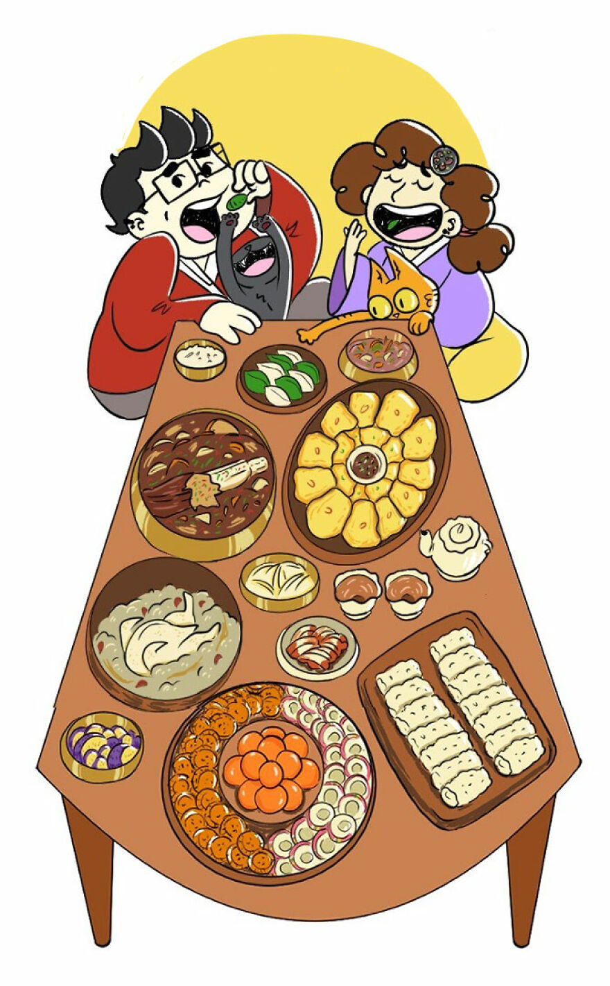 I Create Comics Depicting My Life After Moving To South Korea