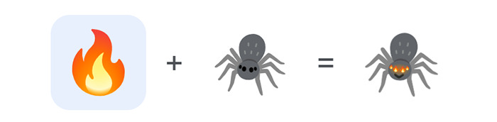 Google Creates "Emoji Kitchen", An Online Service That Crosses Emojis To Create New Ones