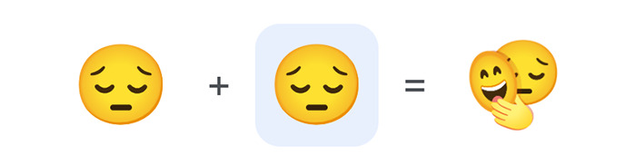 Google Creates "Emoji Kitchen", An Online Service That Crosses Emojis To Create New Ones